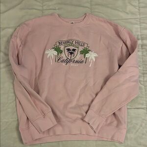 VS Pink Beverly Hills California Sweater